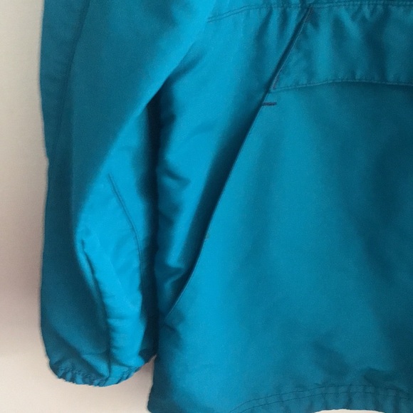 Duluth Trading Co Women's Teal Windbreaker Jacket Size XL Vintage style - Picture 9 of 10
